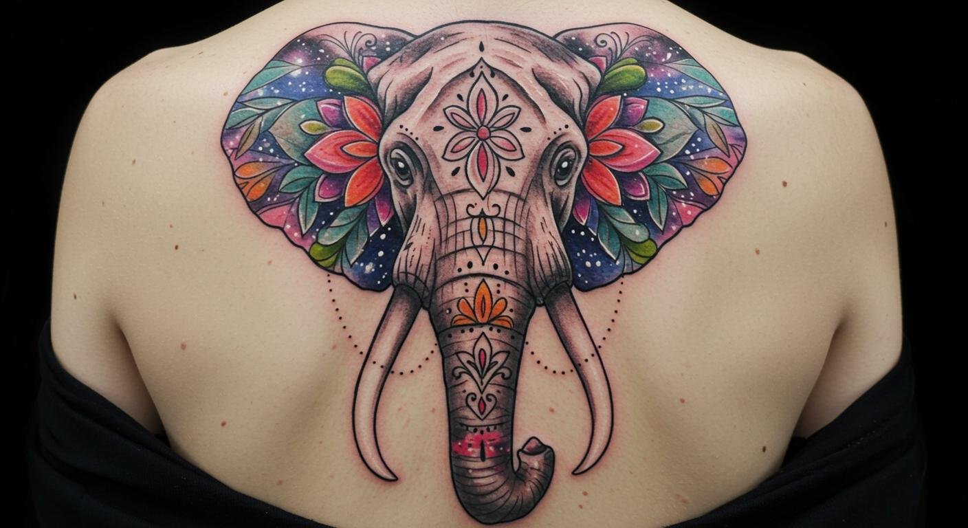 21+ Elegant Elephant Head Tattoos That Will Make You Stand Out With Style!