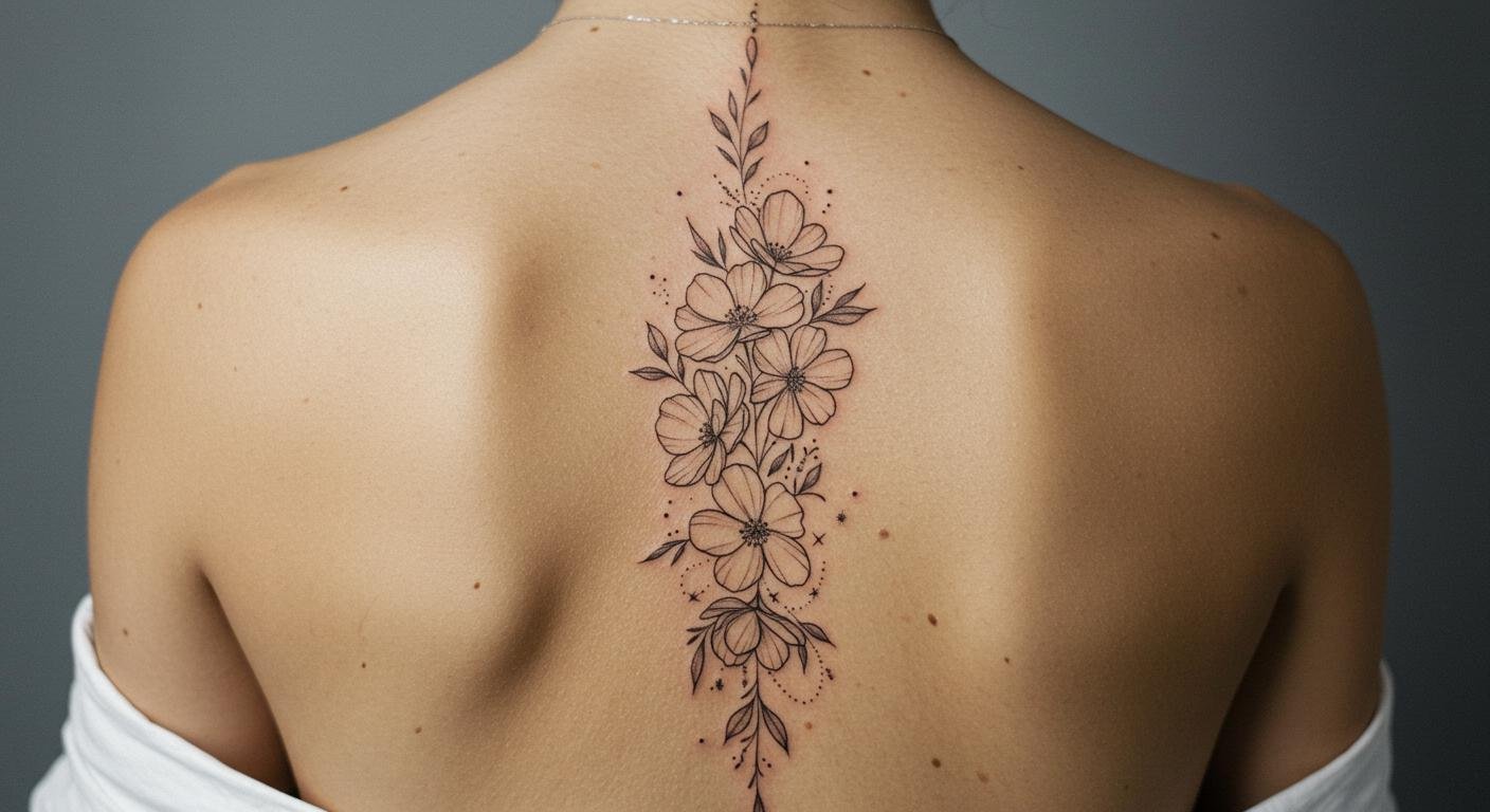 25 Adorably Subtle Spine Tattoos That’ll Steal Your Heart!