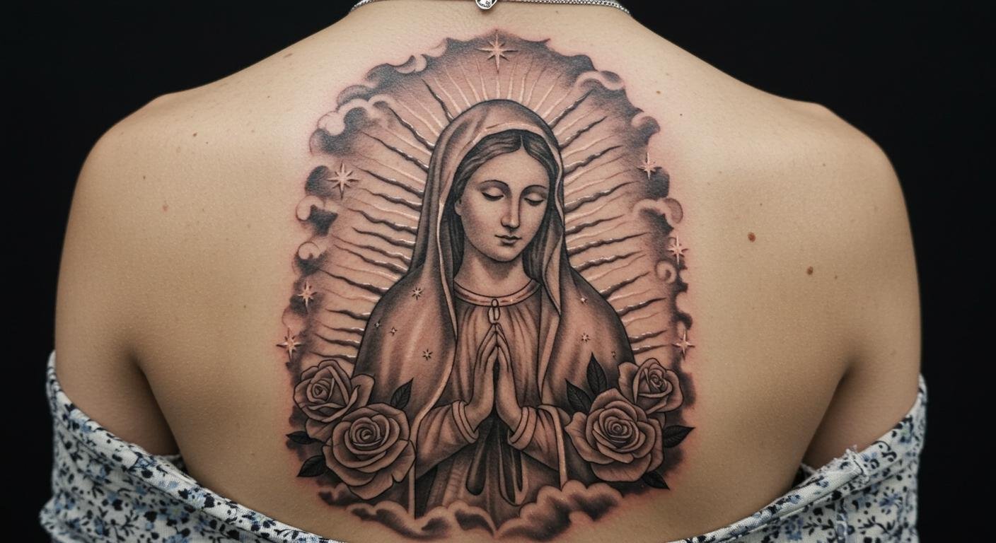 22+ Stunning Virgin Mary Tattoo Ideas That Beautifully Celebrate Faith