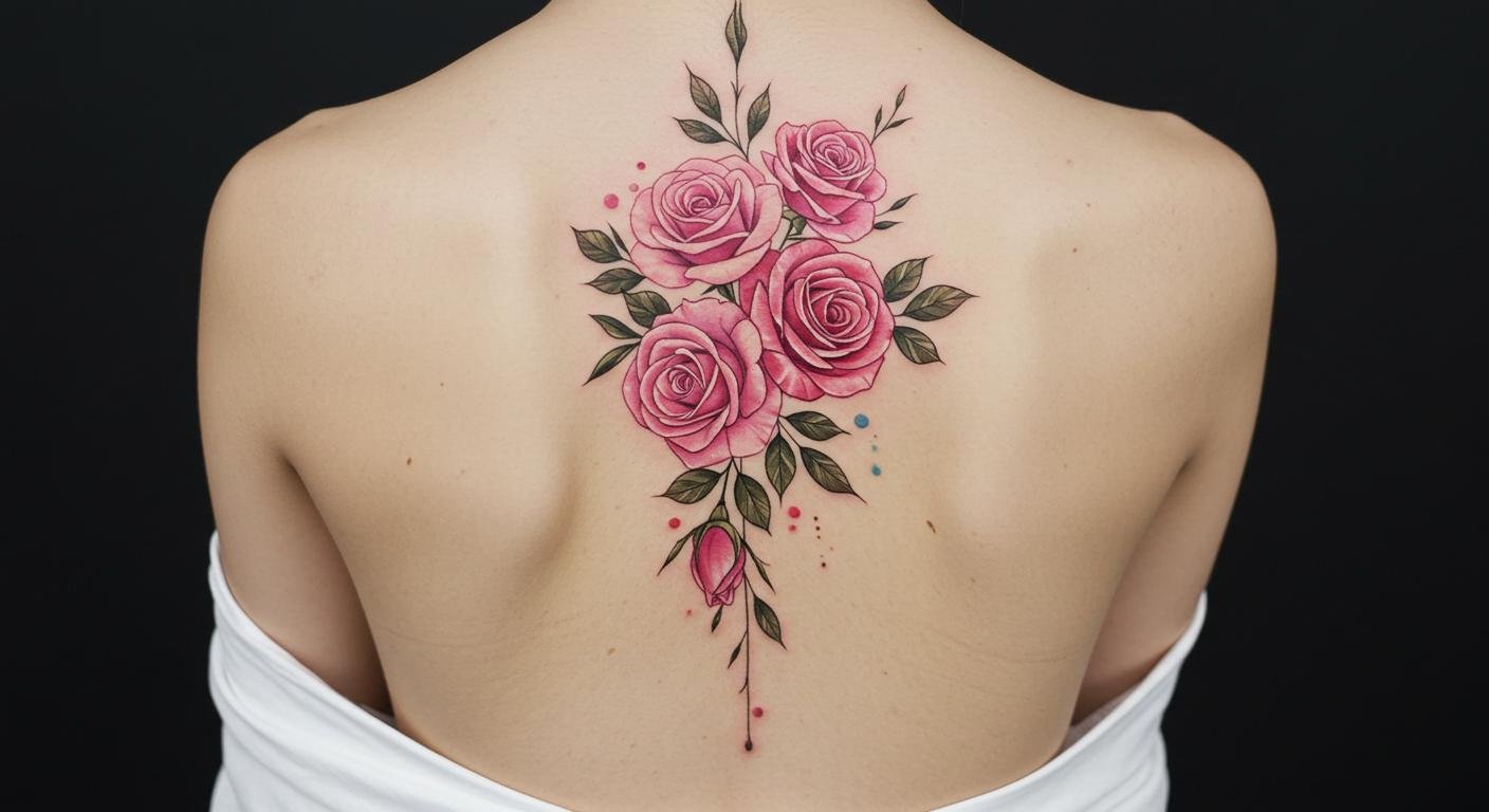 23 Stunning Spine Tattoos That Radiate Grace and Femininity!