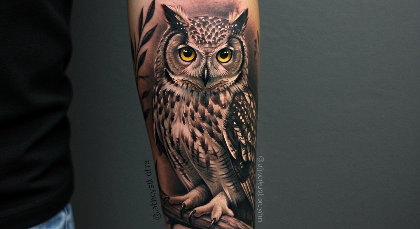 28+ Enchanting Owl Tattoo Ideas That’ll Make You Hoot With Delight!