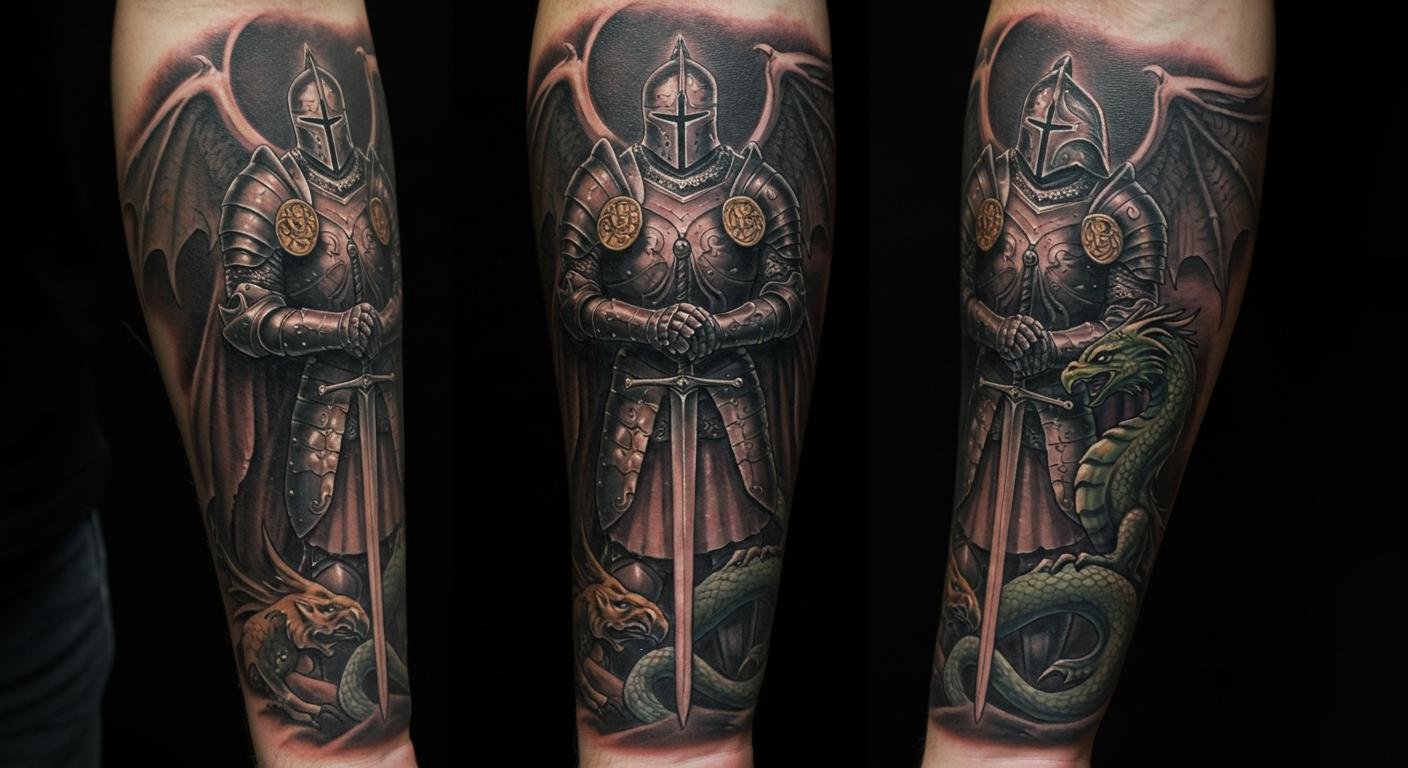 20+ Stunning Medieval Tattoos That Transport You Straight to the Dark Ages!