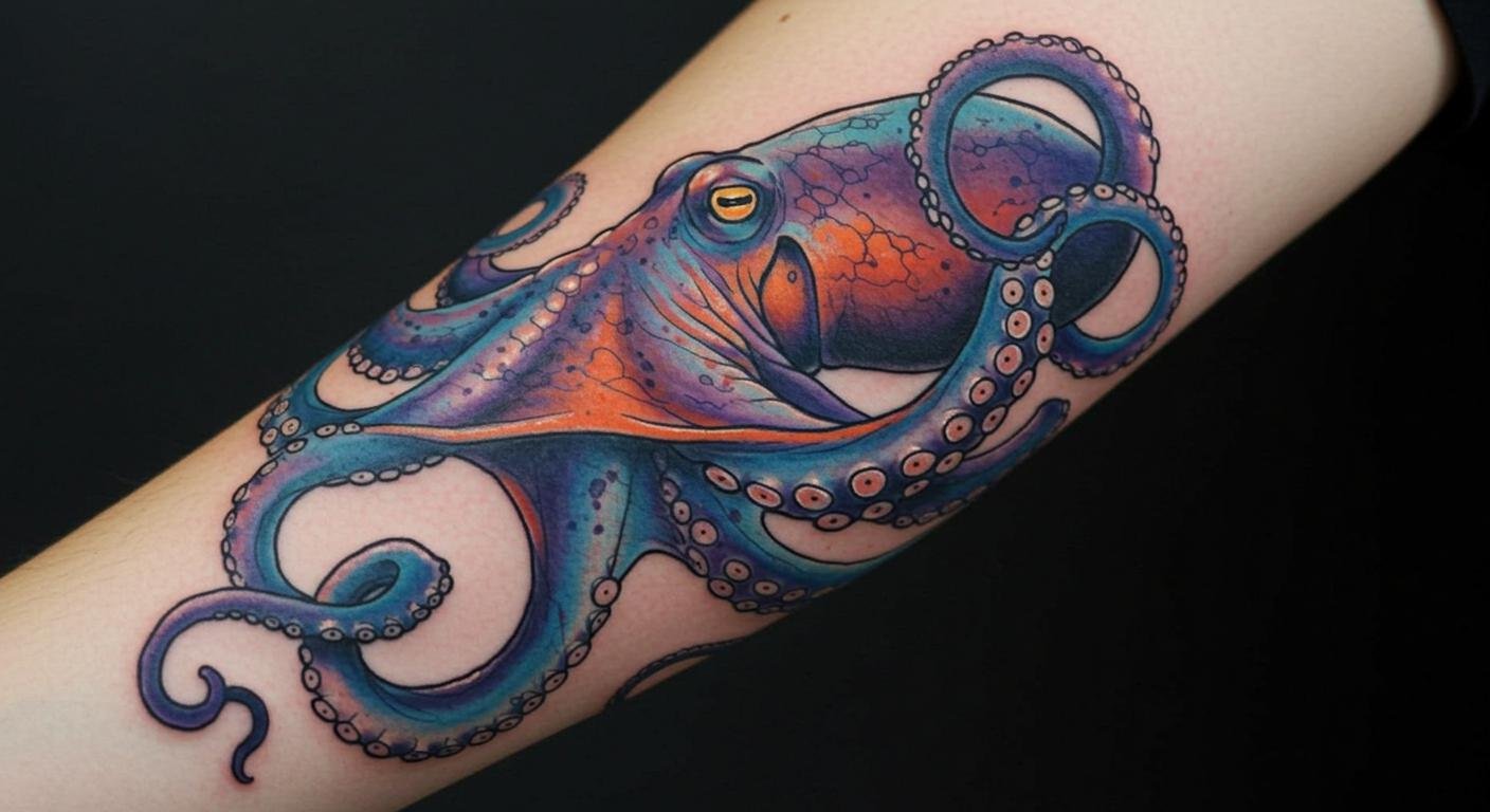 Dive Into Ink: Stunning Octopus Tattoo Ideas That’ll Captivate Your Next Tattoo!