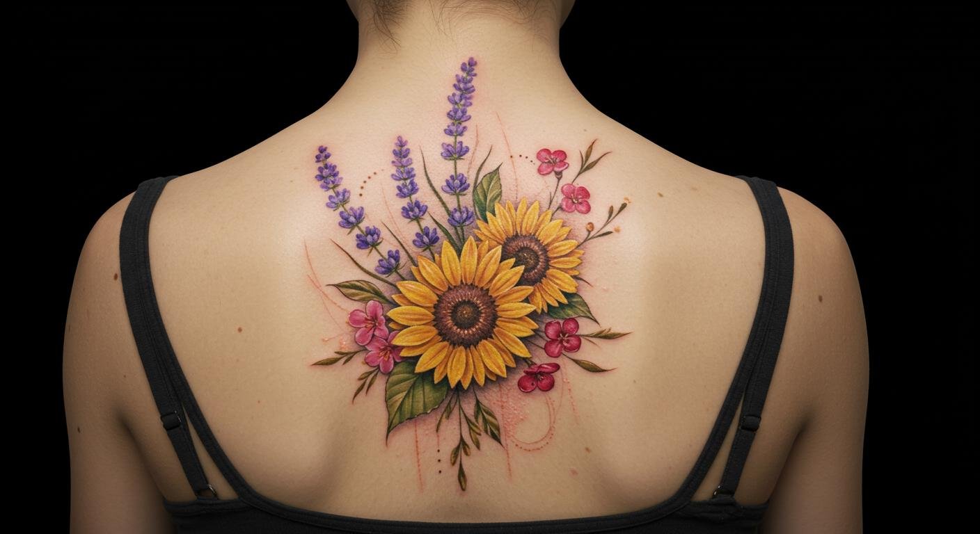 21 Stunning Flower Spine Tattoos That Will Make You Blossom With Style!