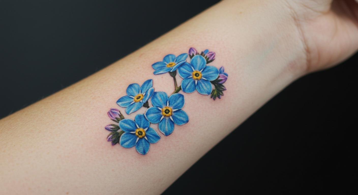 26+ Enchanting Forget-Me-Not Tattoo Ideas That’ll Steal Your Heart!