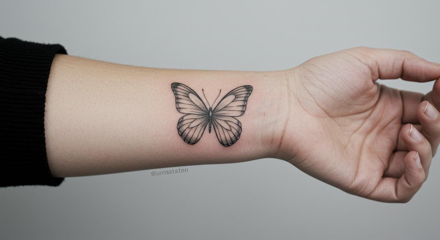 Delicate Fineline Butterfly Tattoos That Will Steal Your Heart!