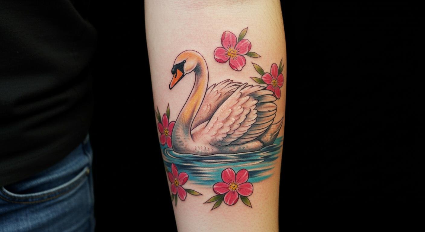 21+ Stunning Feminine American Traditional Tattoos That Burst With Personality!