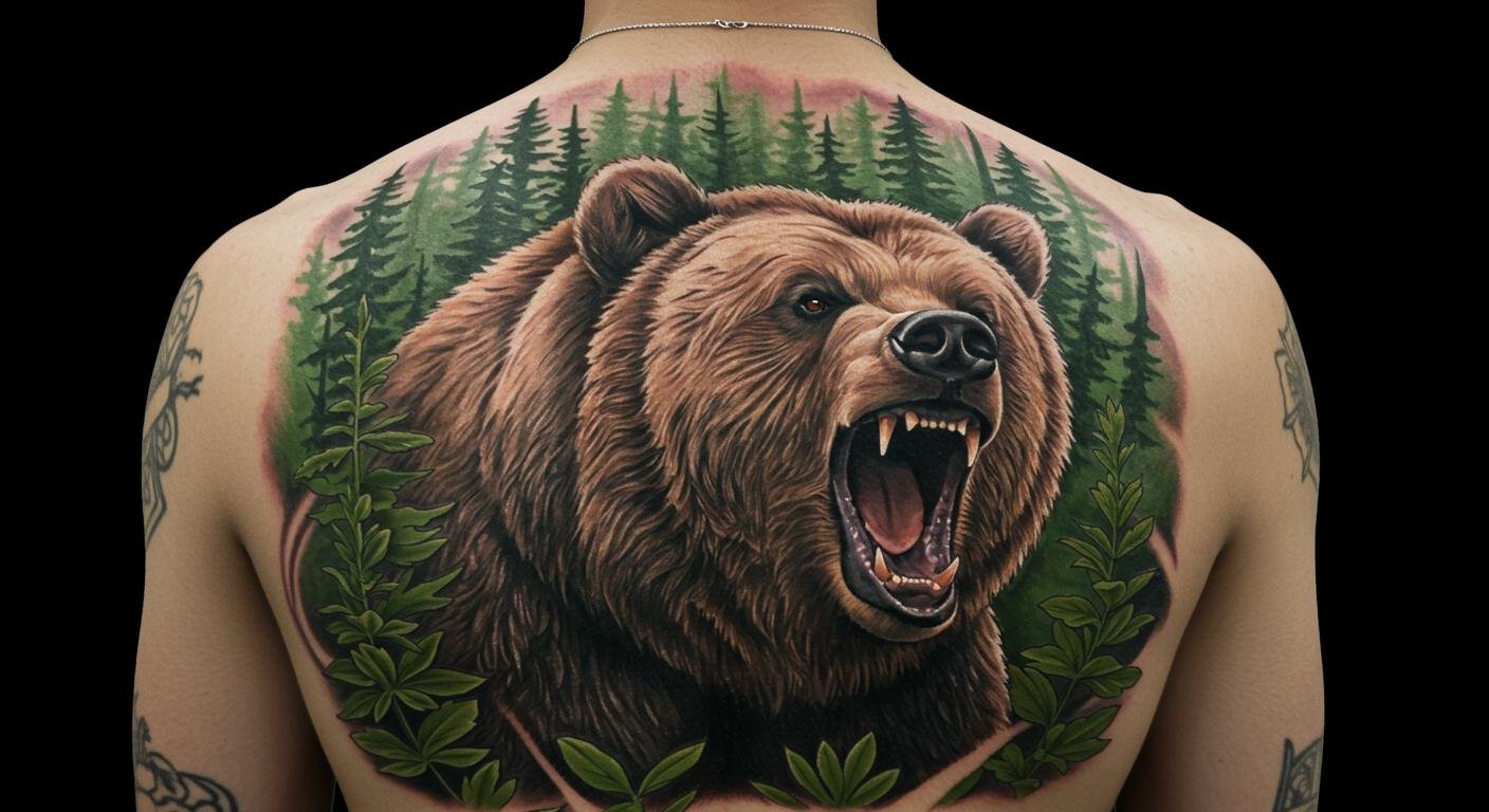 25+ Stunning Bear Tattoo Ideas That Every Woman Will Adore!