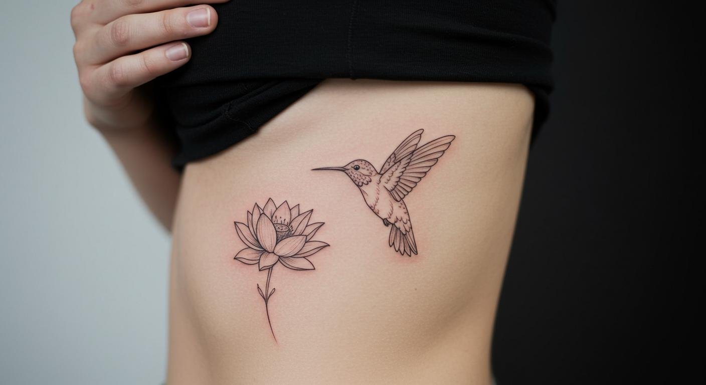 25+ Stunning Fine Line Rib Tattoos That Will Elevate Your Style Instantly!