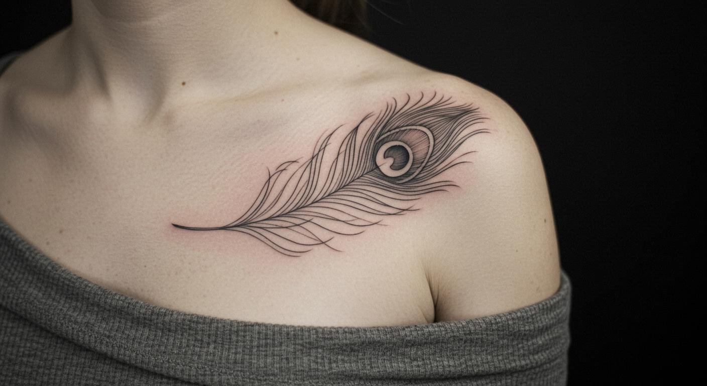25+ Stunning Fine Line Shoulder Tattoos That Speak Volumes About Your Style!