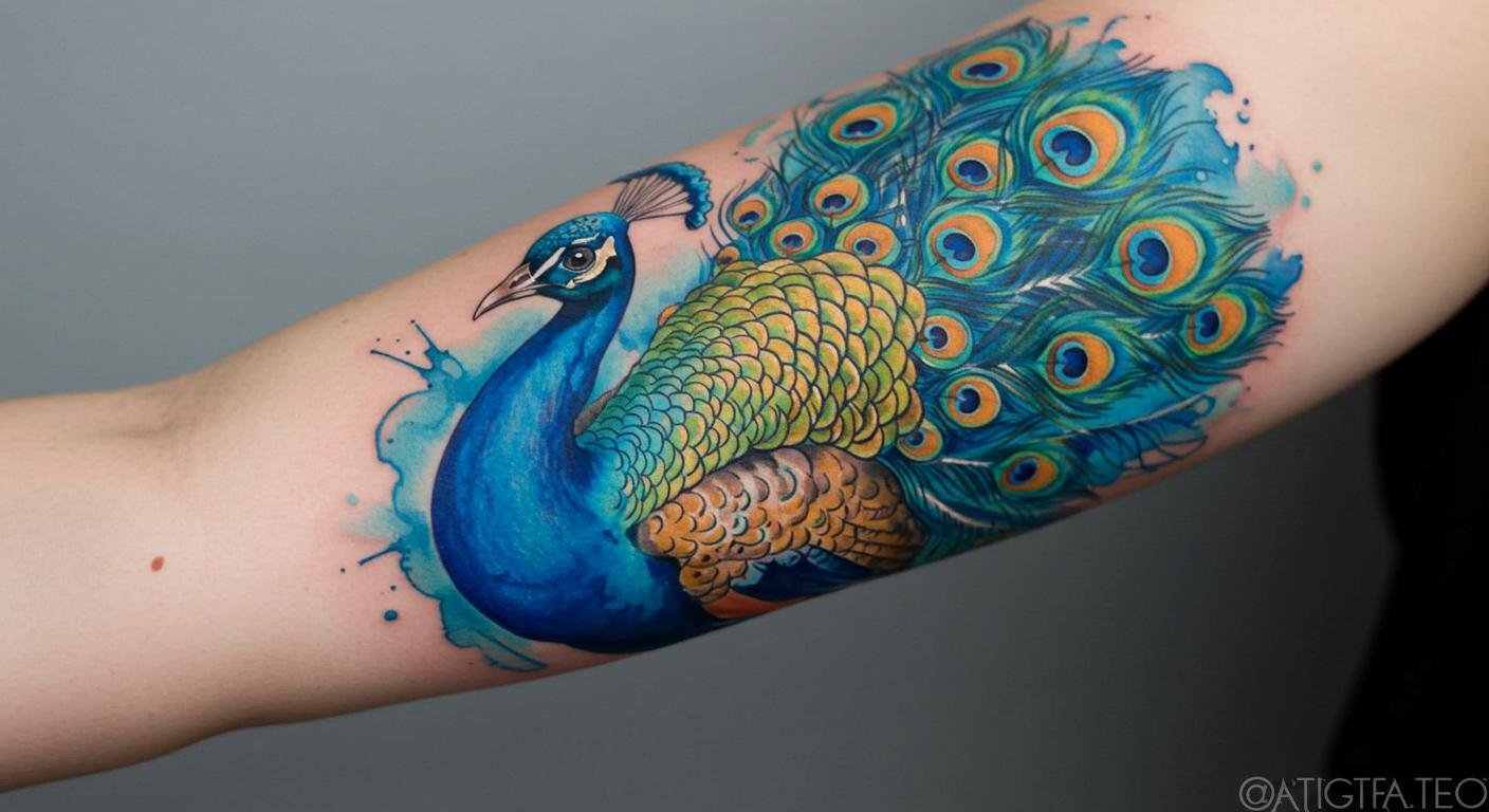25+ Stunning Peacock Tattoo Ideas That Will Make You Peacock Proud!