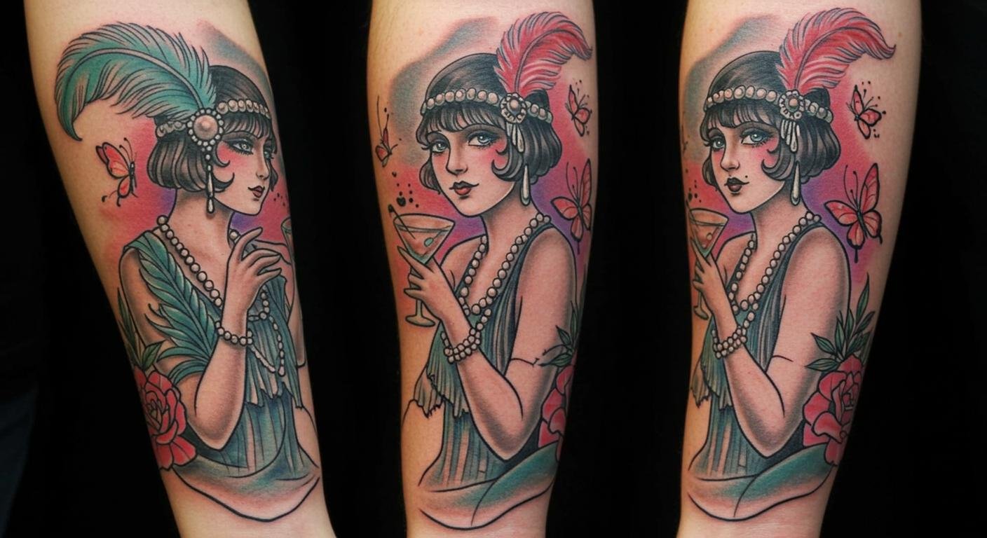 25+ Fierce & Fabulous Girly American Traditional Tattoos That Oozes Style!