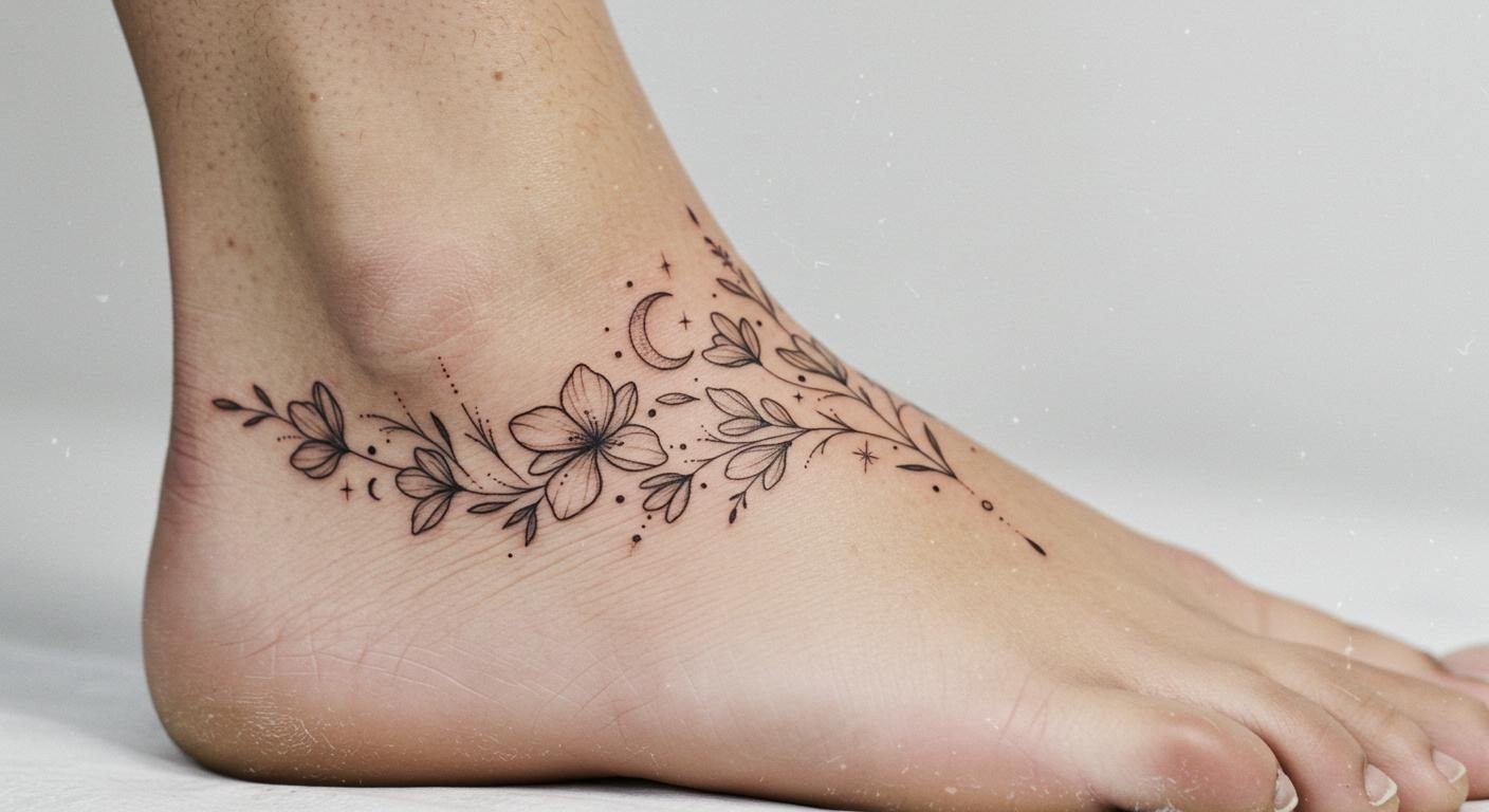 25+ Chic Fine Line Leg Tattoos That Look Light, Elegant & Absolutely Stunning!