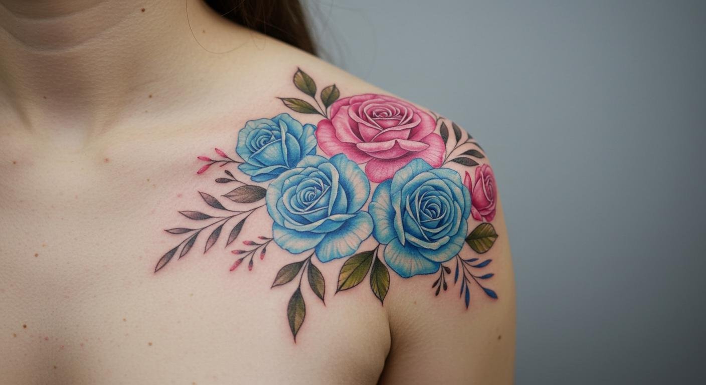 25+ Stunning Upper Shoulder Tattoos That Celebrate Unique Ink for Women!