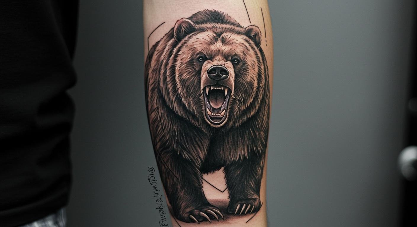 Unleash Your Wild Side: Fierce Bear Tattoo Ideas Packed With Powerful Symbolism!