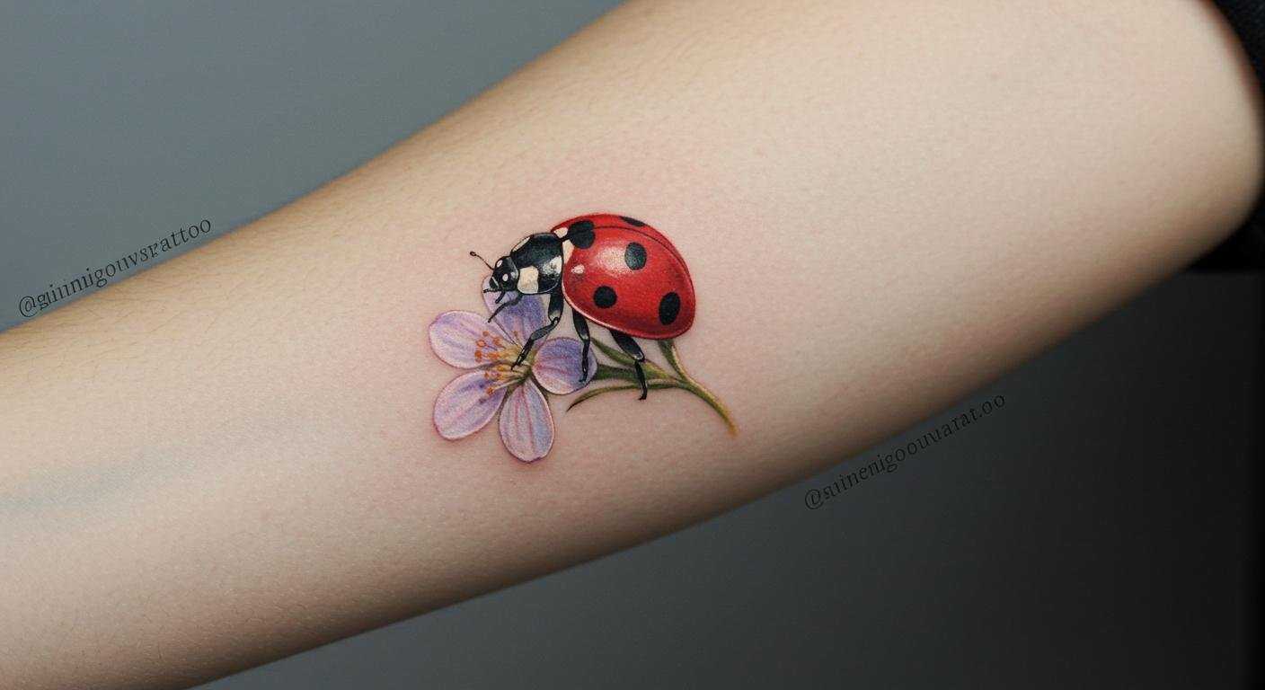 26+ Adorably Cute Ladybug Tattoo Ideas You’ll Love to Pin!