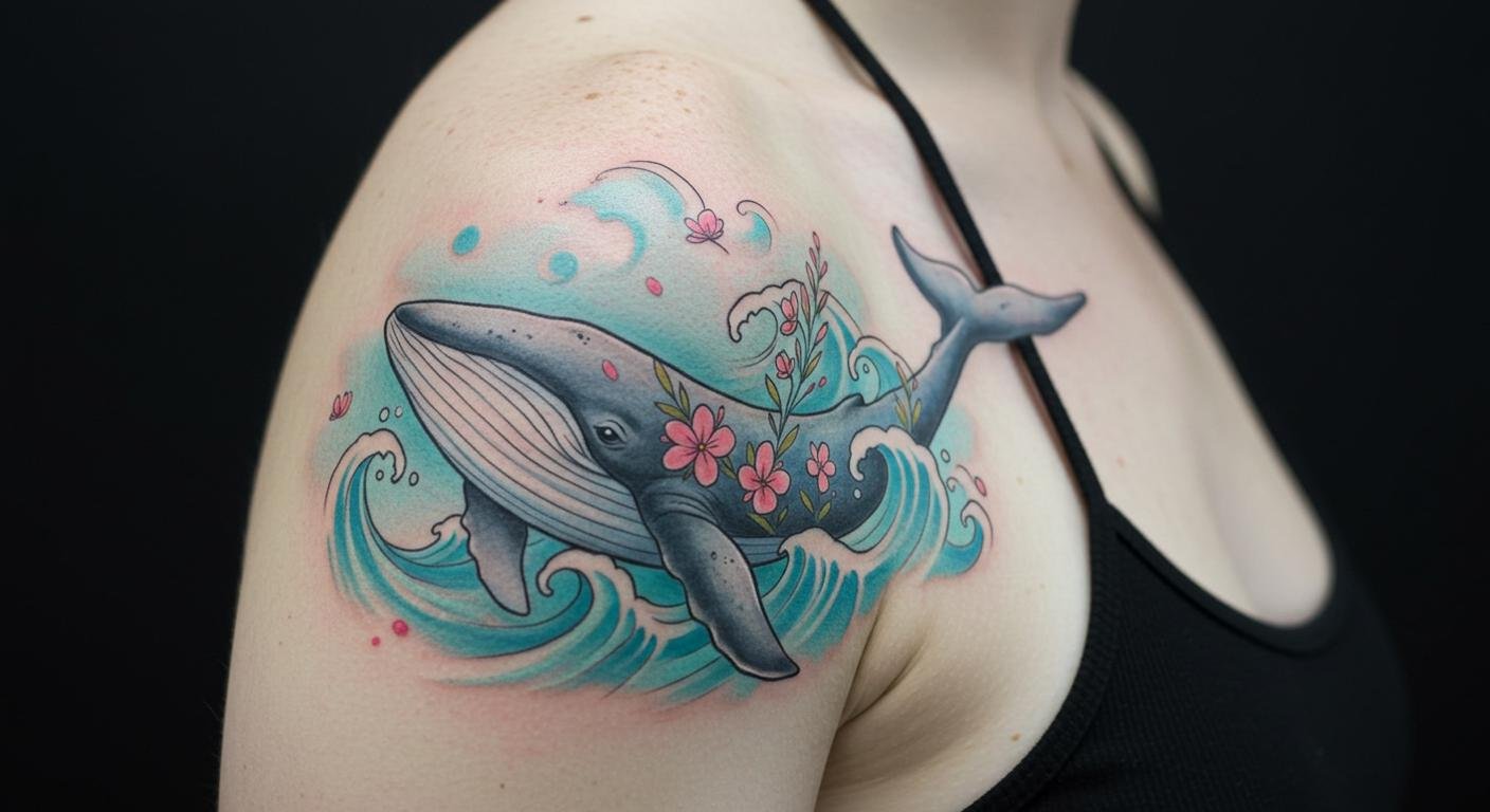 28+ Adorably Eye-Catching Shoulder Tattoos Every Woman Will Love!