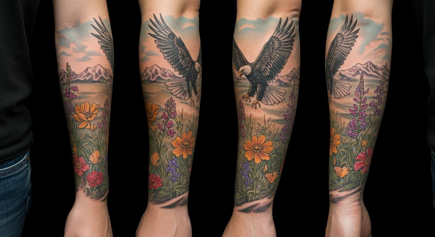 18+ Stunning Western Sleeve Tattoo Ideas That Women Will Love!