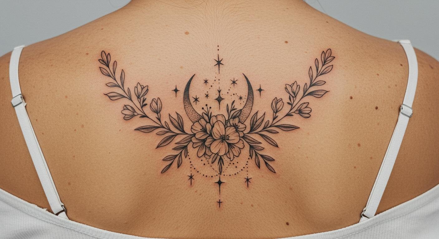 25+ Stunning Sternum Tattoos for Women That Perfectly Blend Strength & Elegance!
